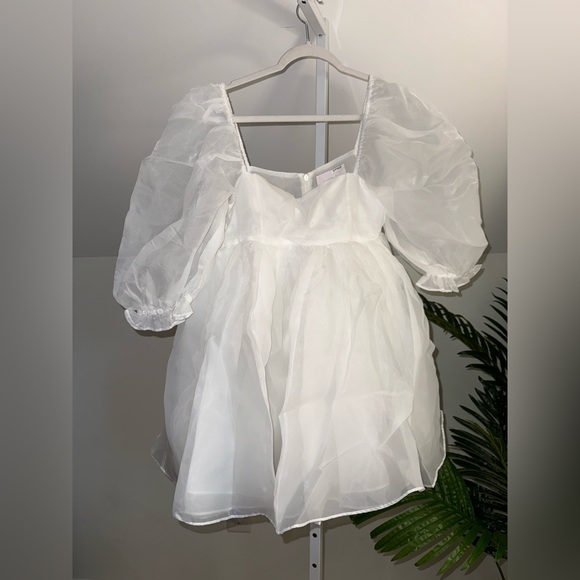 Selkie The Ivory Puff Dress XS - Picture 4 of 6